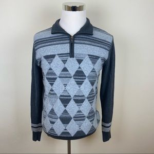 BKE Men’s Slim Fit 1/4 Zip Sweater